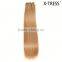 medium blond 8a New Arrival good quality cheap remy tangle free russian human hair weft manufacturer sale