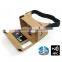 Easy Setup Google Cardboard Virtual Reality v 1.2 vr Box Cardboard Kit for Smart Phone