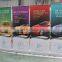 33.5'' wide rectractable trade show banner stand sign