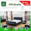 13077 New Double/Queen/King PU Leather upholstered Bed Frame & Tufted Headboard