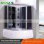 Luxury glass door sauna steam shower room