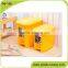 colorful Eco-Friendly foot pedal unique standing PP 8L/13L recycling trash can