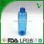 PET round empty clear 200ml handwasher plastic bottle