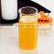 Design handmade clear glass circular cup 300ml ZB321