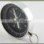 IMAGINE Silver Metal Pocket Outdoor Compass with Keychain