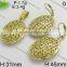 New Arrival Oval Shape Dubai 18k Gold Jewelry Set