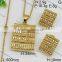 Fashion Popular Wholesale Jewelry From China Gold Plated Jewelry Set