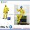 Lightweight Multi-Ply Latex Free, Regular/Large, Yellow (Pack of 50) Fluid Resistant Isolation Gowns