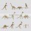 2016 high quality Simulation dinosaur skeleton model