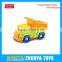Hot sell 2016 latest plastic Assembling and Disassembly toy B/O mini construction car toy DIY toy truck DIY Engineering vehicle