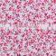 Newest flower design printed microfiber brush fabric for hot sale