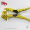 ear tag plier for single ear tag in yellow 250*58*28 mm
