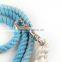 Rope Dog Leash - Cotton - Ombre Blue