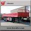 Sinotruck 3 axles 45tons drop sidewall cargo semi trailer
