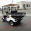 two seats electric golf cart with steel or aluminum cargo box