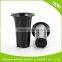 Factory Directly Provide Orchid Pot,Black flower pots
