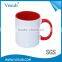 2017 Top selling products 11OZ double color low price mug sublimation