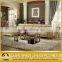 20mm marble rose golden coffee table for wedding banquet