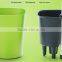 Self watering planter flower pot water level indicator home office pot