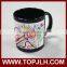 sublimation white mug ,sublimation color change mugs
