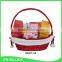 Hand woven wicker material christmas fruit baskets