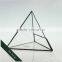 Three Pyramid score+solder drilling succulents borosilicate glass triangular glass greenhouse