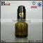  china 15ml dark green frosted cosmetic essence perfume empty glass bottle basket dropper bottle glass wholesale
