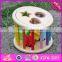 2016 new design multi-function wooden shape sorter toy for toddlers W12D064