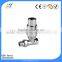 Thermostatic automatic water valve flow control