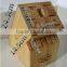 15- Slots Solid Pine wood Knife block, Stand, holder
