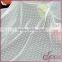 White dot design stretch tricot lace, soft french lace fabric