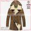 Factory supply winter men's shearling coat/ shearling coat for men