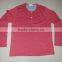 Mens Long Sleeve T-Shirt with button