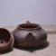 Beautiful Lotus Leaf Shape Round High Nixing Ceramic Clay Tea Pot