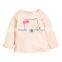 S33512W 2017 New Casual cute baby girl T-shirts european style cartoon t-shirts