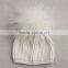 Myfur Baby Knitted Beanie Hat with Removable White Raccoon Fur Pom Poms Wholesale