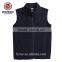Unisex Varisty Polar Fleece Vest - Navy Blue