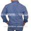 2016 new wholesale Long Sleeve Plaid Formal Casual custom mens casual dress shirts
