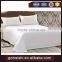 Queen size polycotton white hotel fitted sheet set bed sheet set