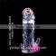 Vibrating condom Male sex long time Crystal Penis Enlargement Sleeve