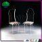 Manufacturer Wedding Chair Acrylic Dining Chair Fabric Cover Chair