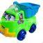 Cute Pull Line Cartoon Truck Toy,Plastic Cartoon Truck With Light