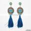 Fabric tassel earrings free bohemian jewelry vary style gems earrings