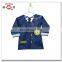 waterproof blue plastic kids drawing apron