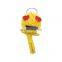 Emoji Winkle Face Knot Key Ring Handmade Voodoo Doll Key Chain