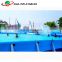Metal Frame Supported Swimming pool,Metal Steel Frame Structural Swimming Pool, Stents swimming pool with step ladder for sale