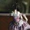 32cm purple wedding gift jewelry earring and necklace Doll display