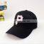 2017 fashion cartoon printing letter embroidery custom baseball cap