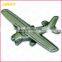 Customized Gold/Silver Plated Metal 3D Airplane Pin Badge