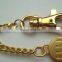 Wholesale Indian Gold Chain Keychain Tag with Customized Logo